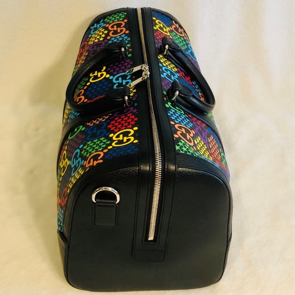 ๐New Gucci Psychedelic Duffle Bag Carry On - Picture 6 of 16